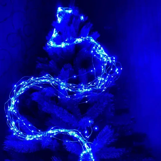 Гірлянда світлодіодна проволка 3м 400 LED Синя