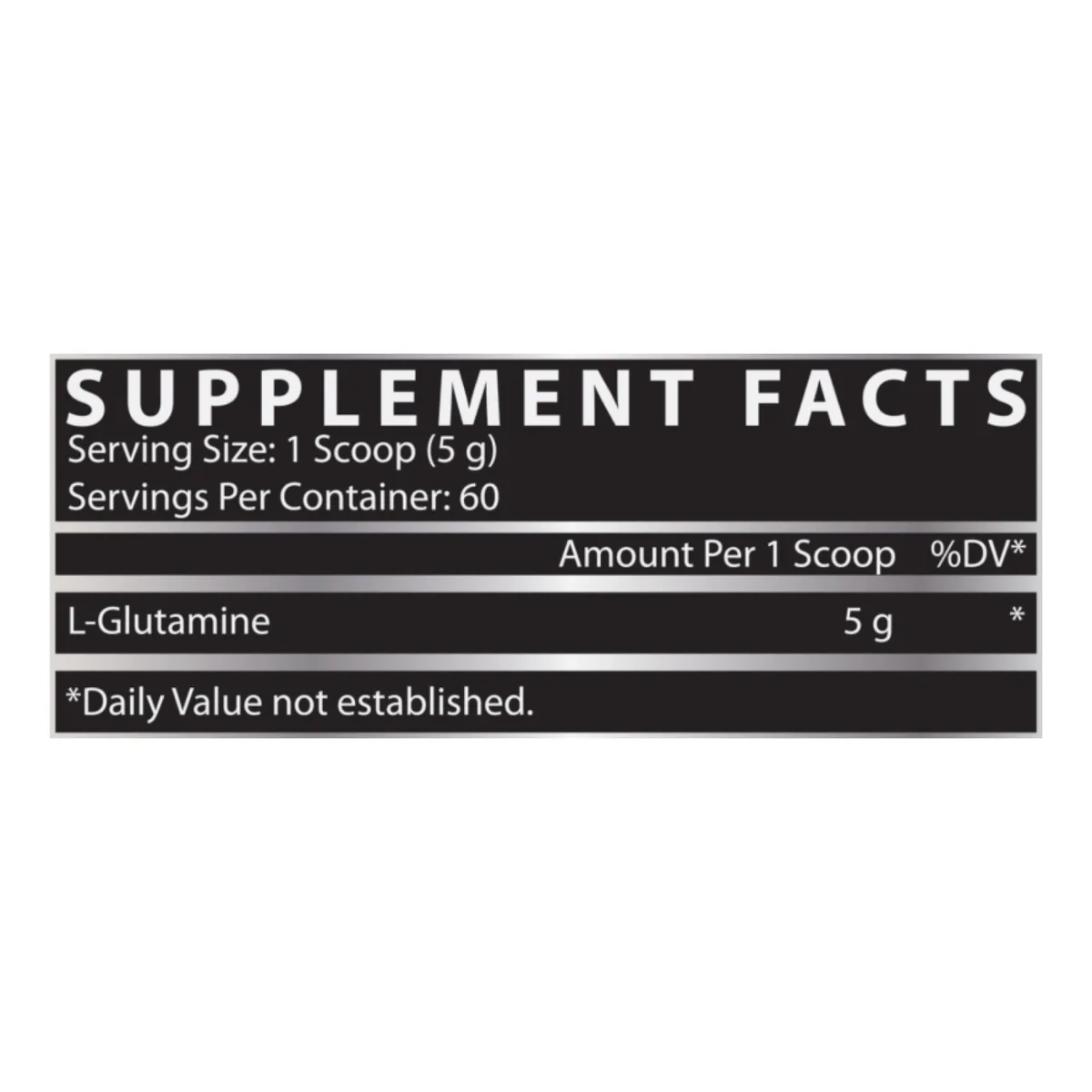 Nutrex Glutamine Drive Black L-глутамін 300 г безсмаковий