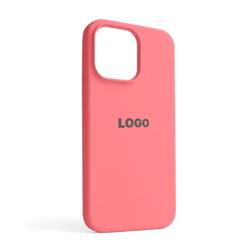 Чохол Silicone Case для Apple iPhone 14 Pro Max силіконовий рожевий