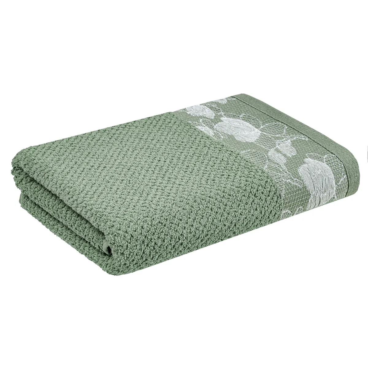 Рушник махровий Home Line 70х130 см 100% бавовна зелений