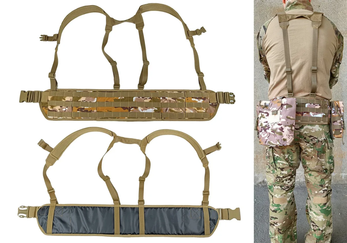 Тактичний пояс EasyFit Cordura 1050 85-140 см Мультикам Арид