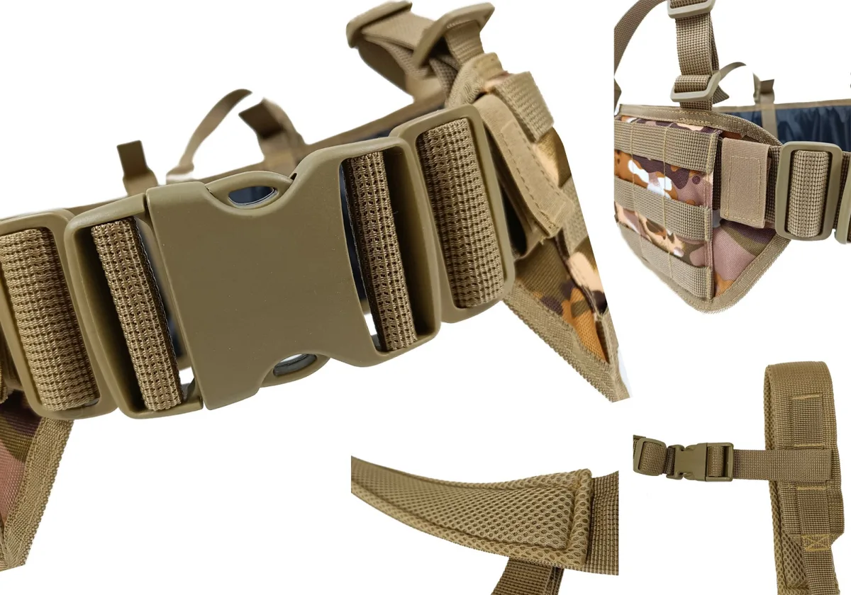 Тактичний пояс EasyFit Cordura 1050 85-140 см Мультикам Арид