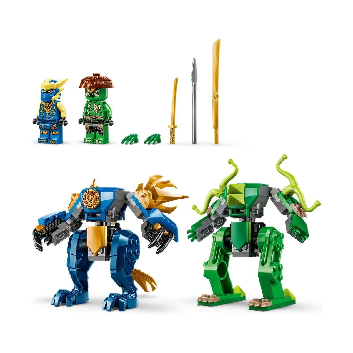 Конструктор LEGO Ninjago 4+ різнокольоровий робот дракон