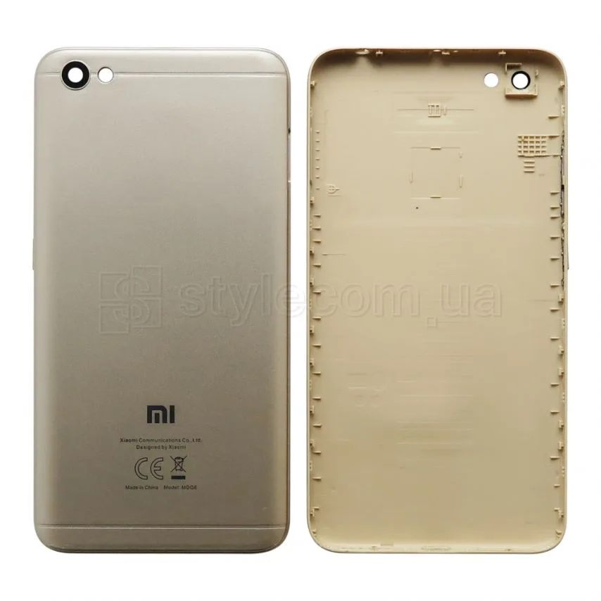 Корпус Xiaomi Gold High Quality со стеклом камеры для Redmi Note 5A 0,5 мм.