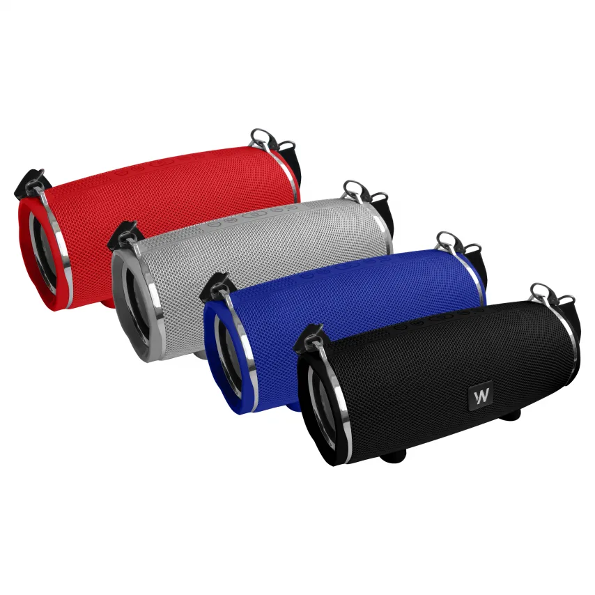 Портативная колонка WALKER Bluetooth 7Вт 66мм 2400мАч синяя
