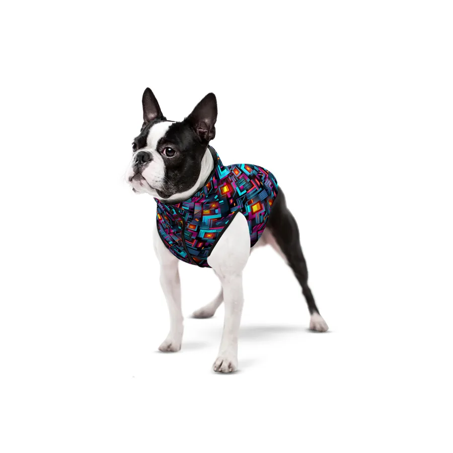 Курточка для собак WAUDOG Clothes S40 37-40 см Поліестер Нескінченні світи