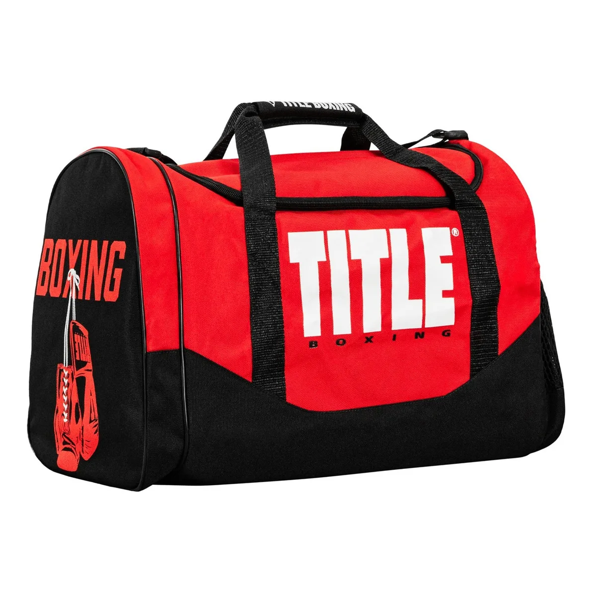 Спортивна сумка TITLE Boxing Поліестер Середня Червона