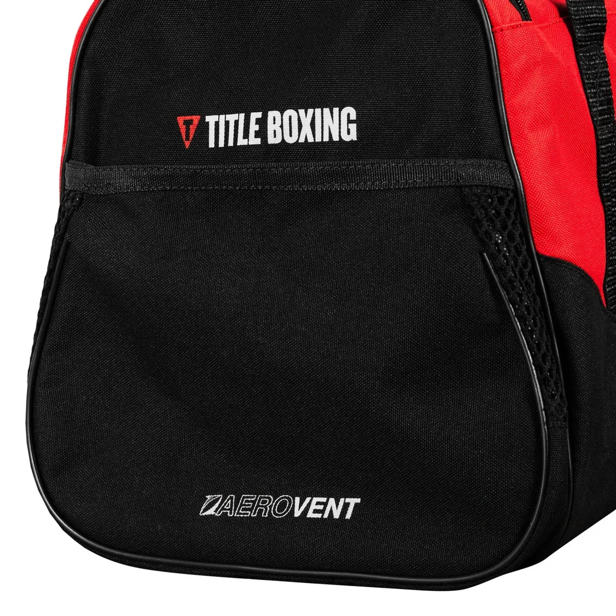 Спортивна сумка TITLE Boxing Поліестер Середня Червона