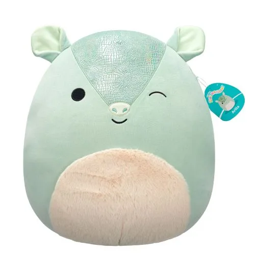 М'яка іграшка Squishmallows Броненосець Арілла 40 см іграшка для дітей.