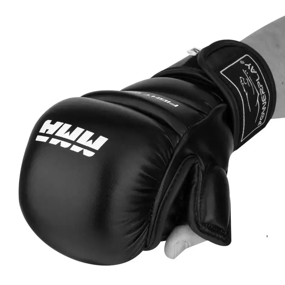Рукавиці для MMA Active Point штучна шкіра L чорні