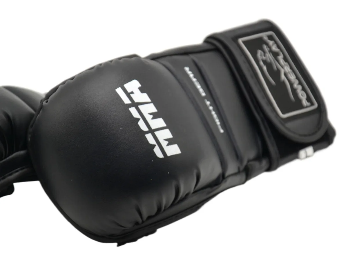 Рукавиці для MMA Active Point штучна шкіра L чорні