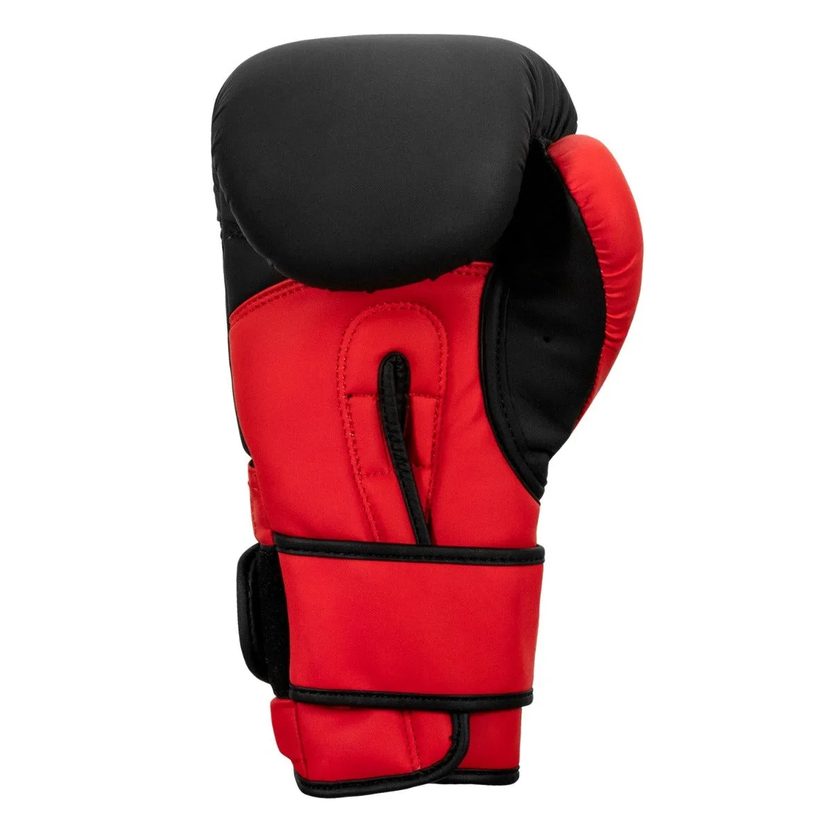 Боксерські рукавиці TITLE Boxing штучна шкіра XL 16oz чорні червоні