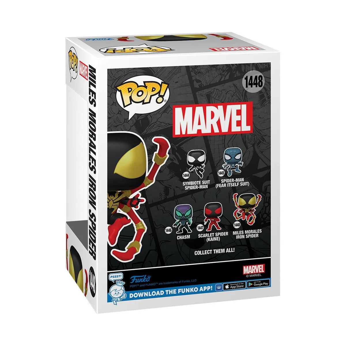 Фігурка Funko POP Marvel: Spider-Man Comics - Miles Is W/Chase