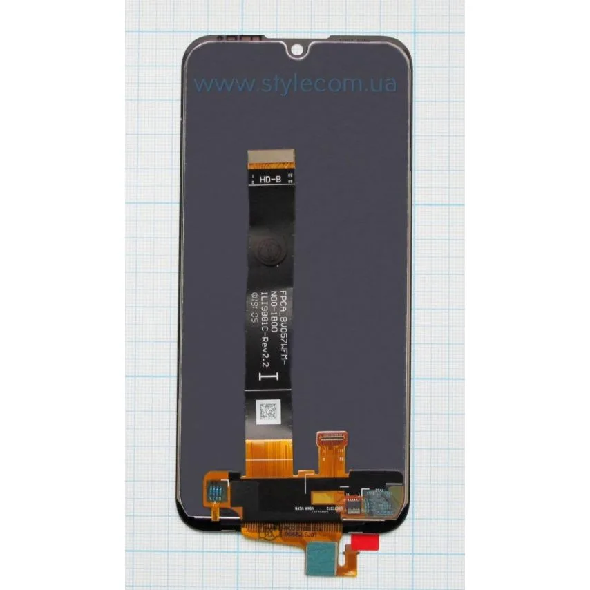 Дисплей LCD IPS 5,71 дюйм чорний для Huawei Y5 2019 Honor 8S з сенсорним екраном High Quality