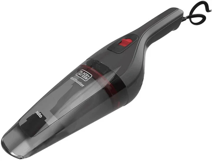 Автомобільний пилосос Black & Decker Сухий контейнер 0,37 л сірий