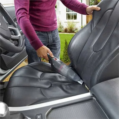 Автомобільний пилосос Black & Decker Сухий контейнер 0,37 л сірий
