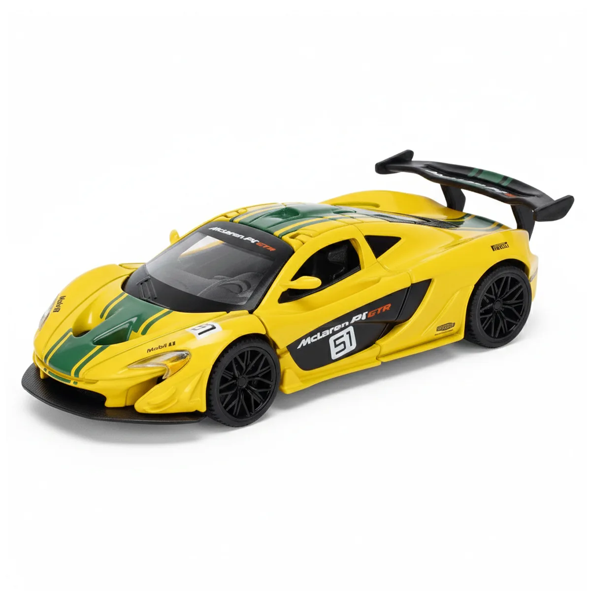 Автомодель TechnoDrive метал 1:24 жовта