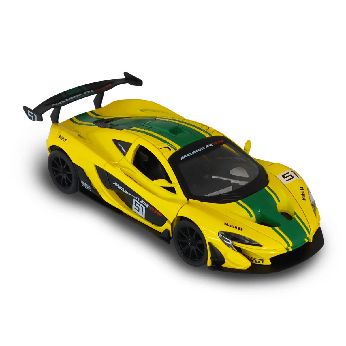Автомодель TechnoDrive метал 1:24 жовта
