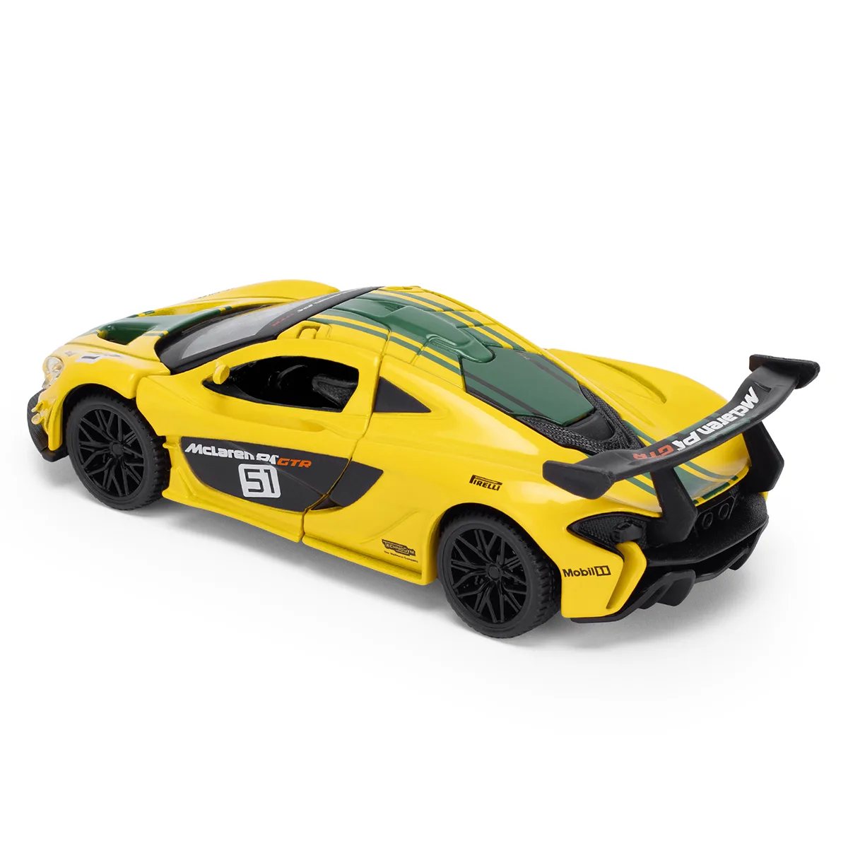Автомодель TechnoDrive метал 1:24 жовта