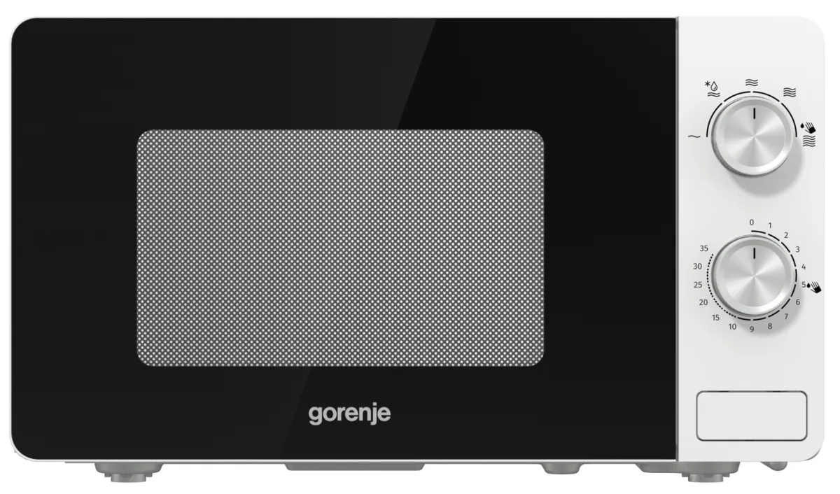 Мікрохвильова піч Gorenje 17 л Білий 700 Вт Механічне управління