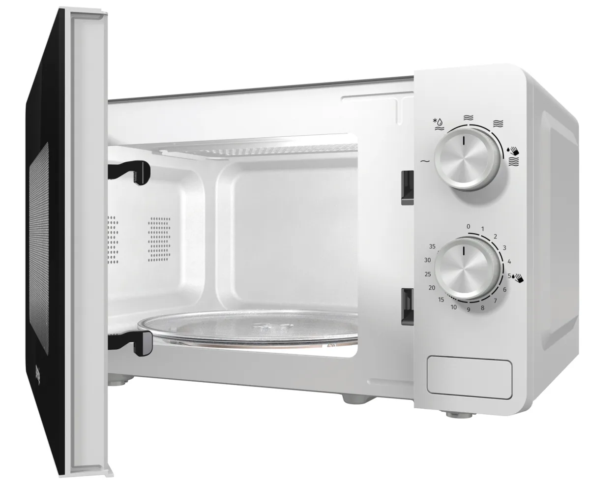 Мікрохвильова піч Gorenje 17 л Білий 700 Вт Механічне управління