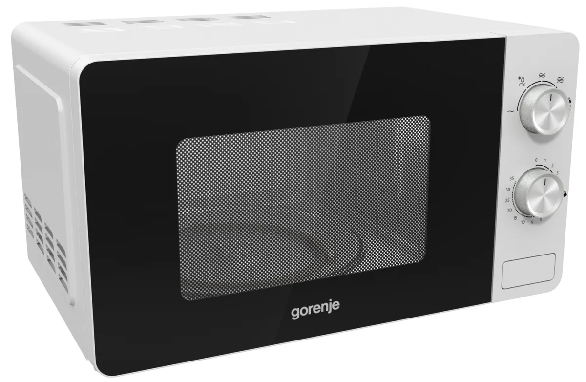 Мікрохвильова піч Gorenje 17 л Білий 700 Вт Механічне управління