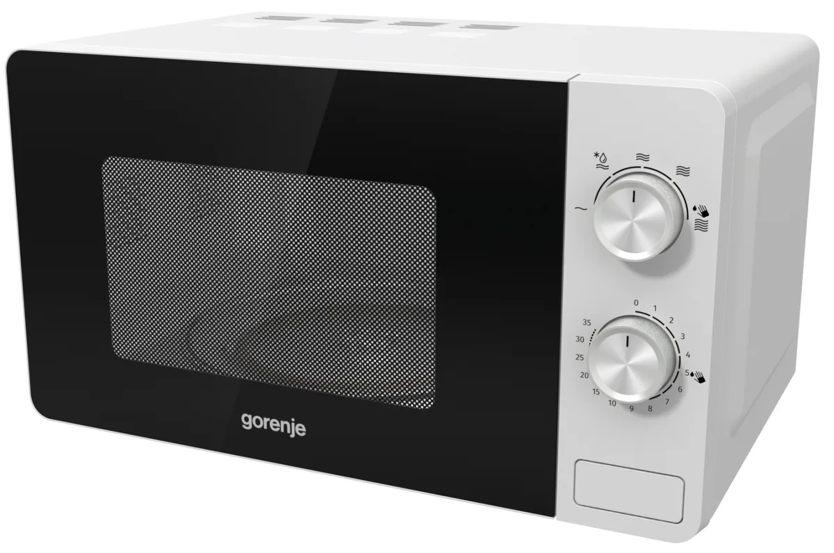 Мікрохвильова піч Gorenje 17 л Білий 700 Вт Механічне управління
