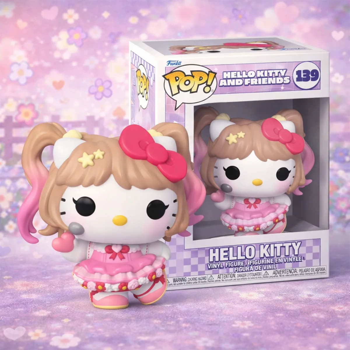 Ігрова фігурка Funko POP! Вінілова 9,6 см Хелоу Кітті K-Pop