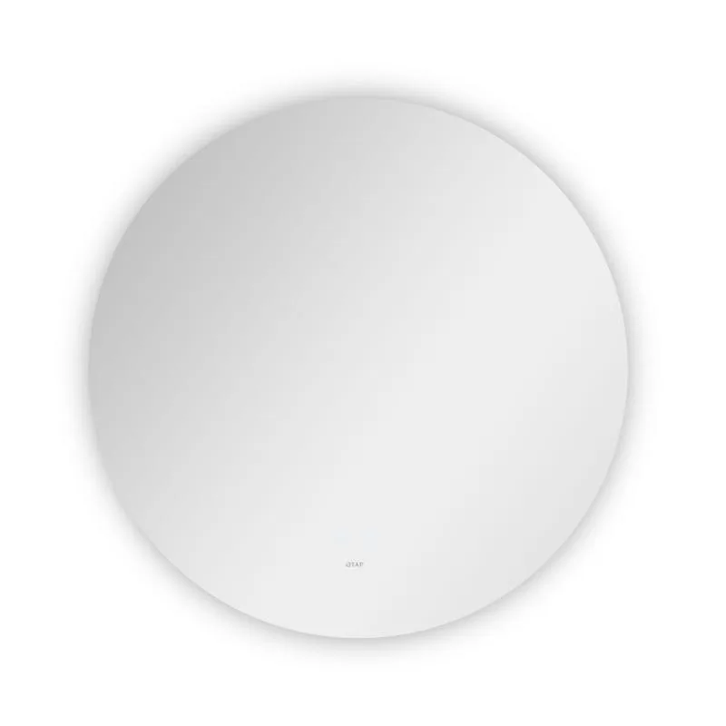Дзеркало настінне кругле R600 з LED-підсвічуванням алюміній 600 мм