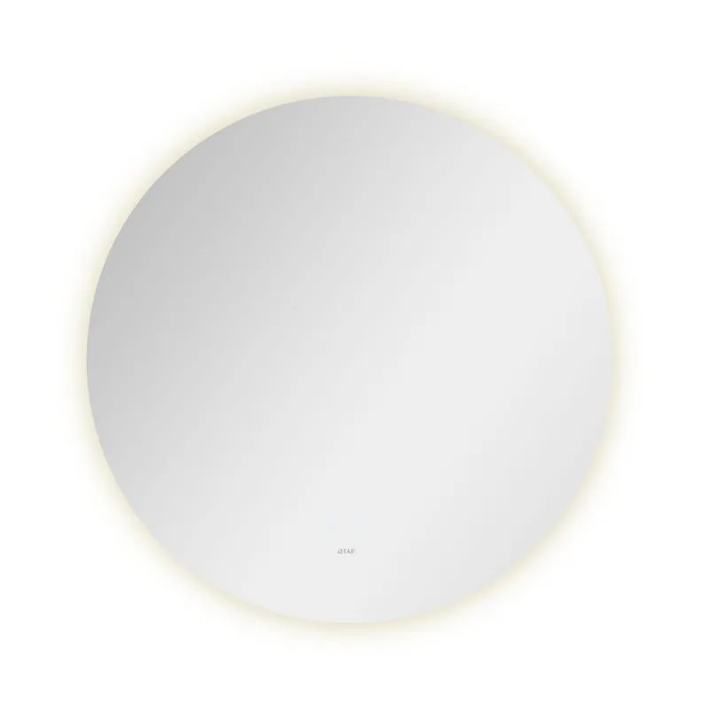 Дзеркало настінне кругле R600 з LED-підсвічуванням алюміній 600 мм