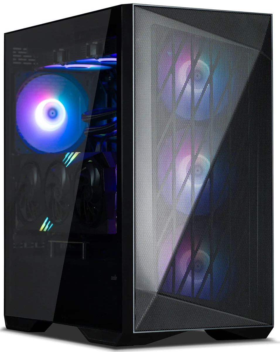 Корпус Zalman Mid Tower чорний 4 вентилятори ARGB для E-ATX ATX mini-ITX micro-ATX