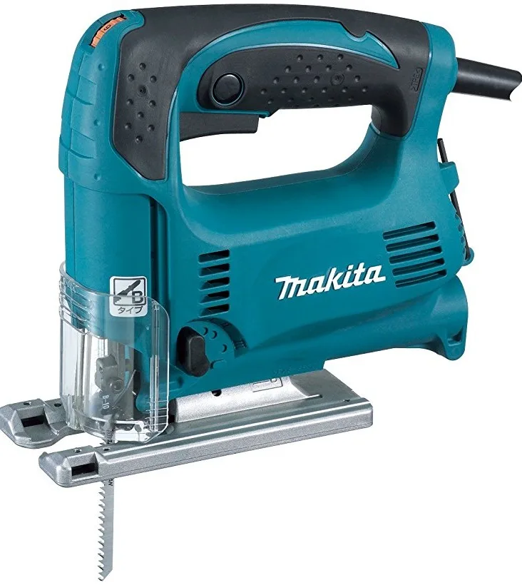 Лобзик Makita 650Вт електронний контроль швидкості для акуратного розпилювання без задирок
