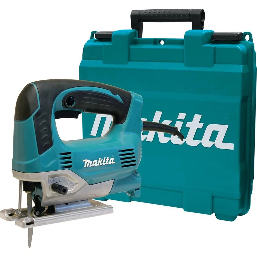 Лобзик Makita 650Вт електронний контроль швидкості для акуратного розпилювання без задирок