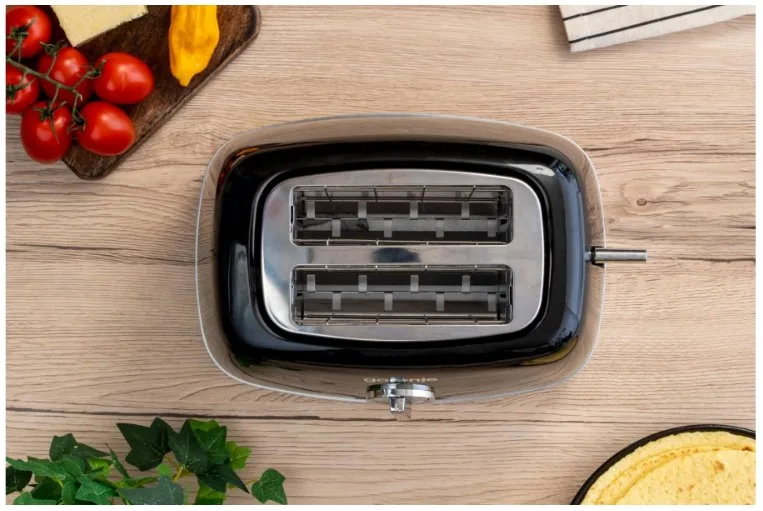 Тостер Gorenje 800 Вт 2 тости чорний пластик метал 27,1х18,4х19,7 см