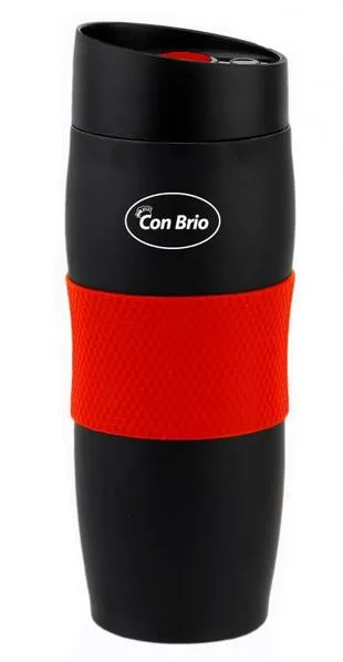 Термокружка Con Brio CB-366 380 мл нержавіюча сталь червона