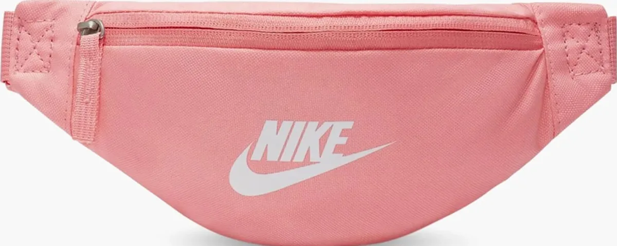 Сумка на пояс NIKE поліестер S рожевий 28х8х13 см 1 л