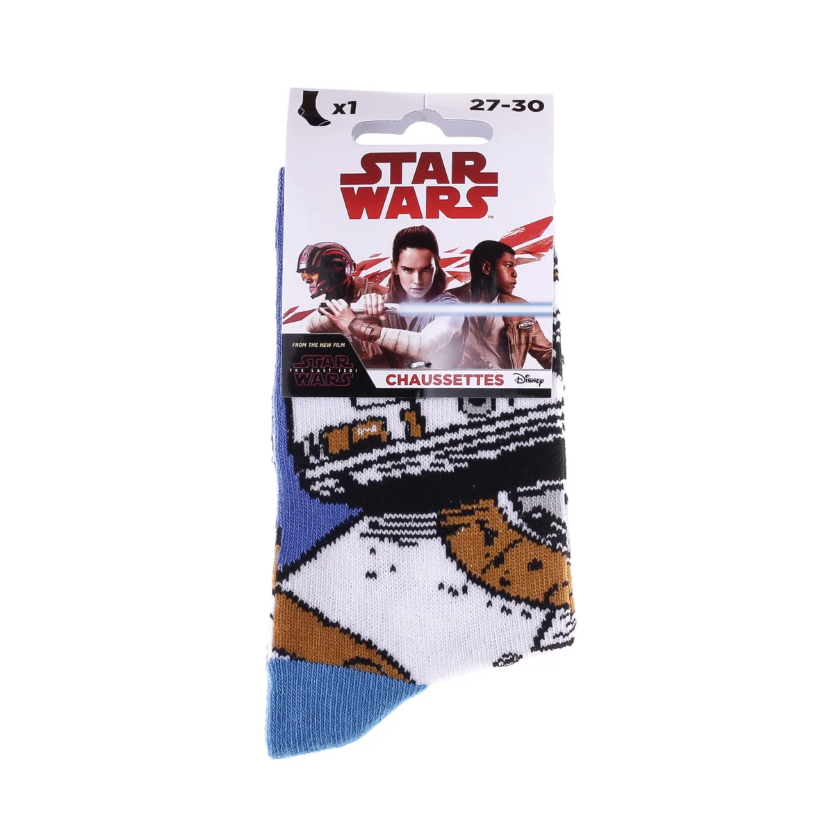 Носки Star Wars полиэстер 27-30 голубой