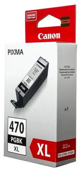 Картридж струйный Canon PGI-470Bk XL PIXMA MG5740/MG6840 черный