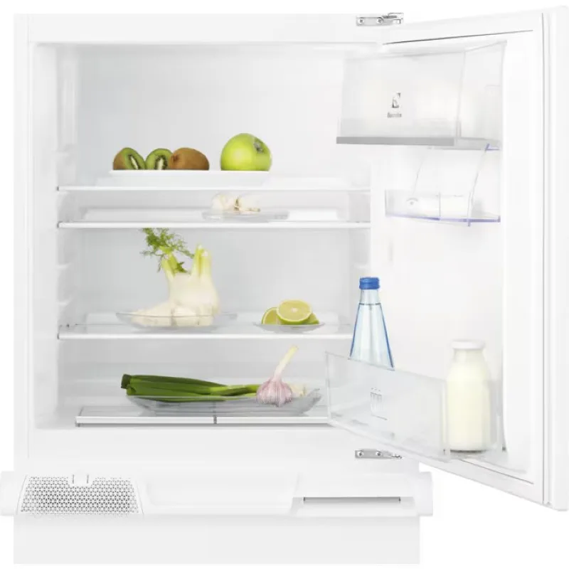 Вбудована холодильна камера Electrolux, 82x56x55 см, 127 л, клас енергоспоживання E, температурний режим ST, біла.
