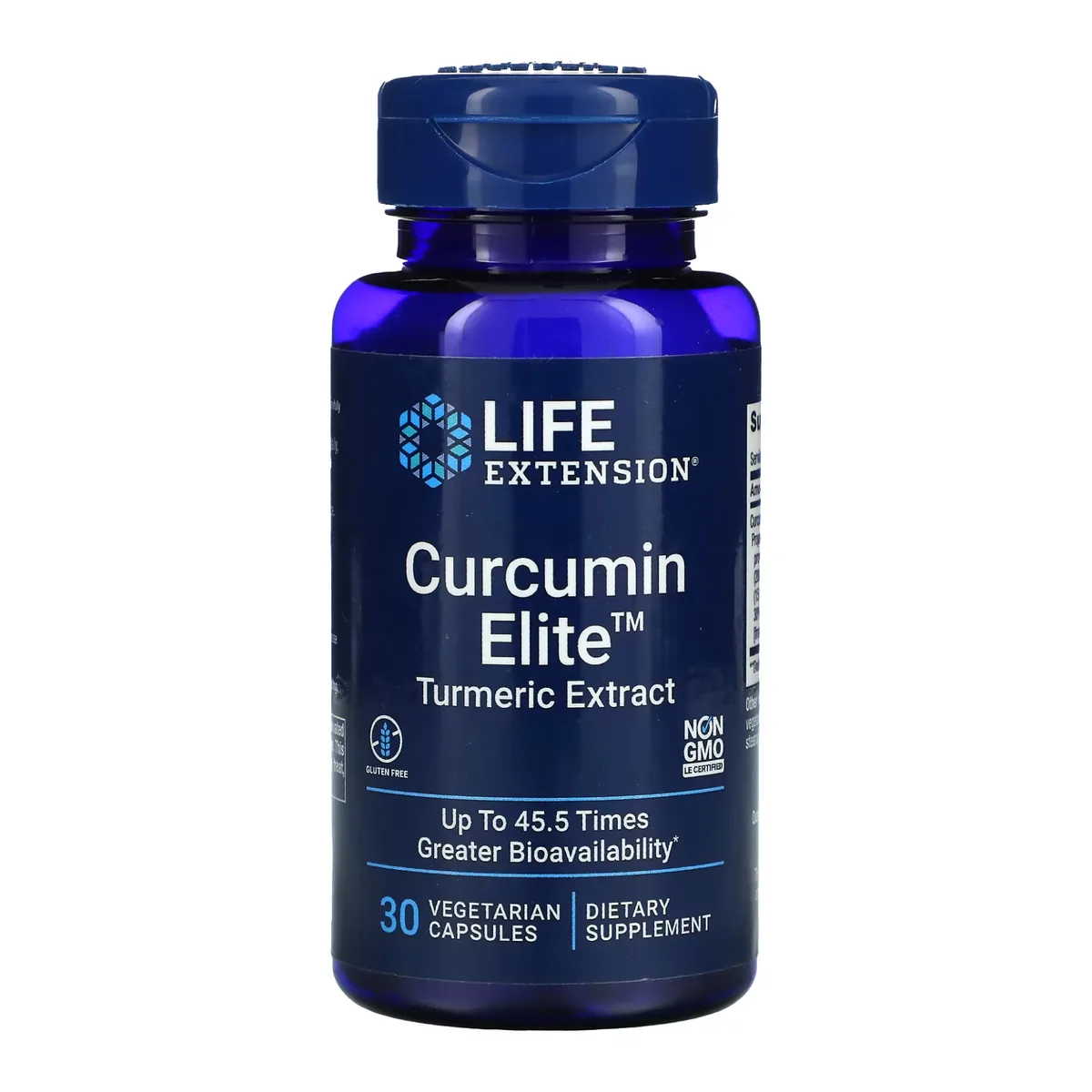 Екстракт куркуми Life Extension Curcumin Elite без ГМО 30 капсул