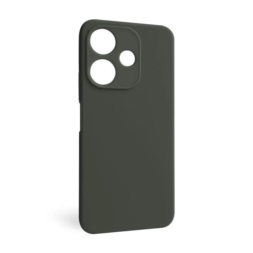 Чохол силіконовий для Xiaomi Redmi 13  зелений