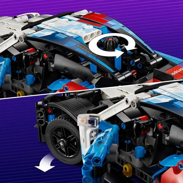 Конструктор LEGO Technic 747 деталей Автомобіль для перегонів BMW M4 GT3 EVO