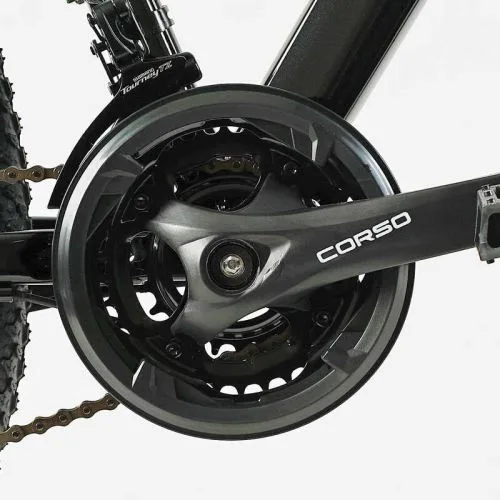 Велосипед спортивный Corso 27,5 дюймов для активного отдыха.