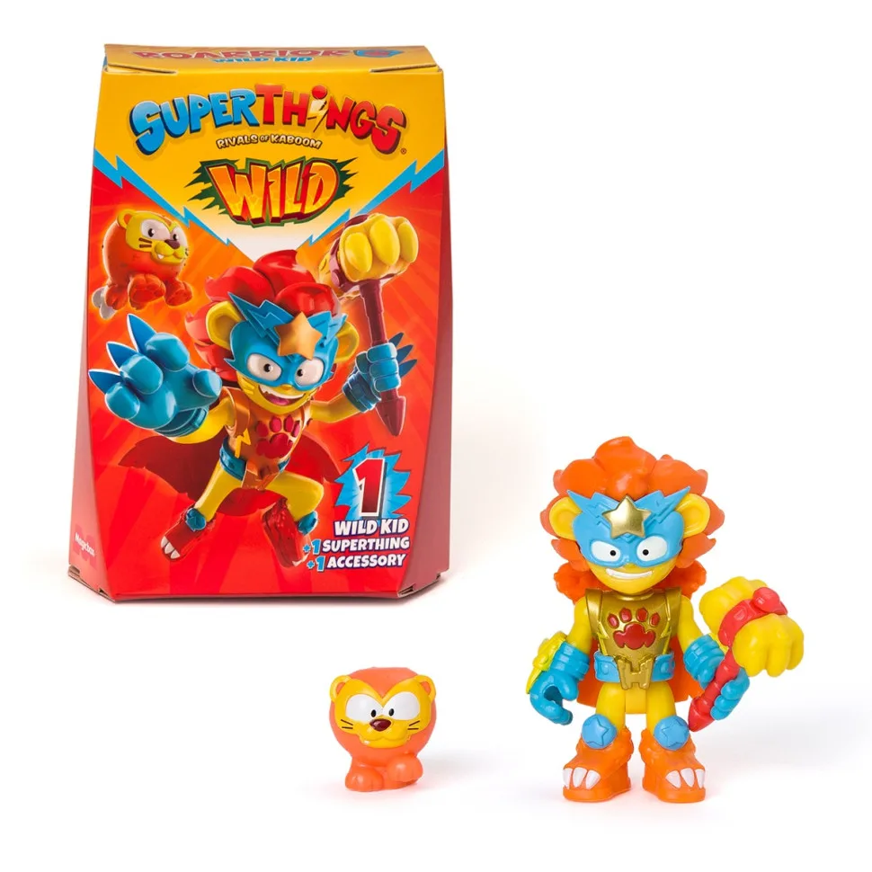Игровой набор Wild Kids Казум Кид 1 фигурка суперсингс 1 аксессуар 3 года