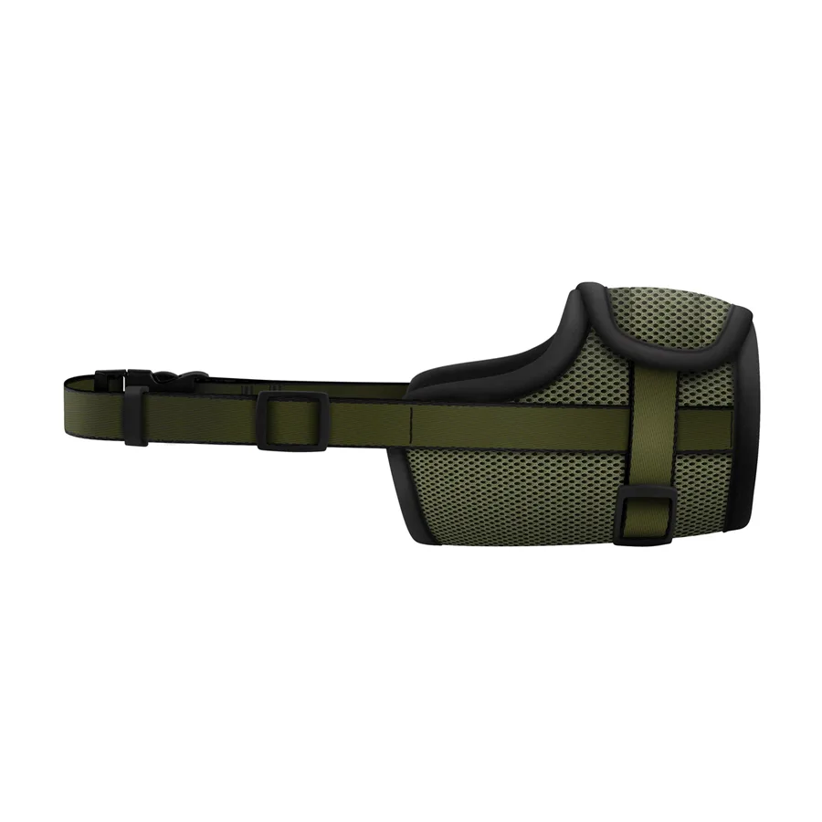 Намордник WAUDOG PRO сітчастий M 19-26 см поліестер хакі