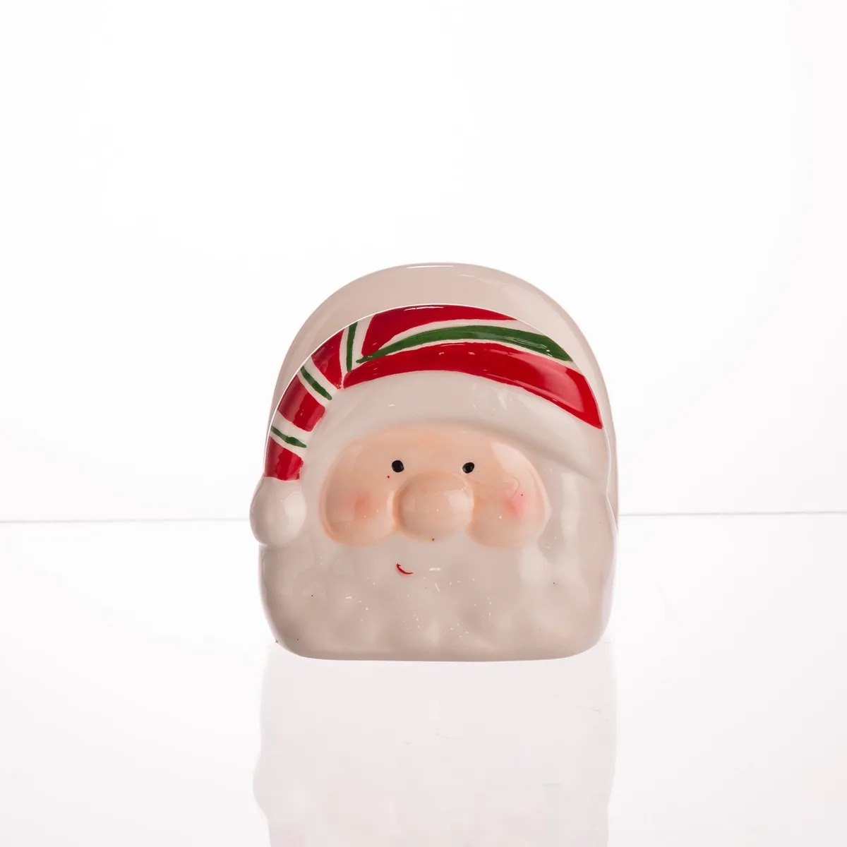 Серветниця порцелянова Santa 8х6х9 см різнокольорова