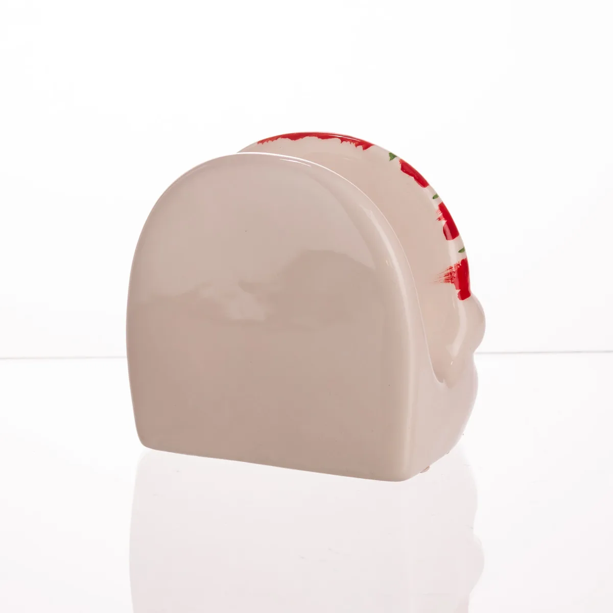 Серветниця порцелянова Santa 8х6х9 см різнокольорова