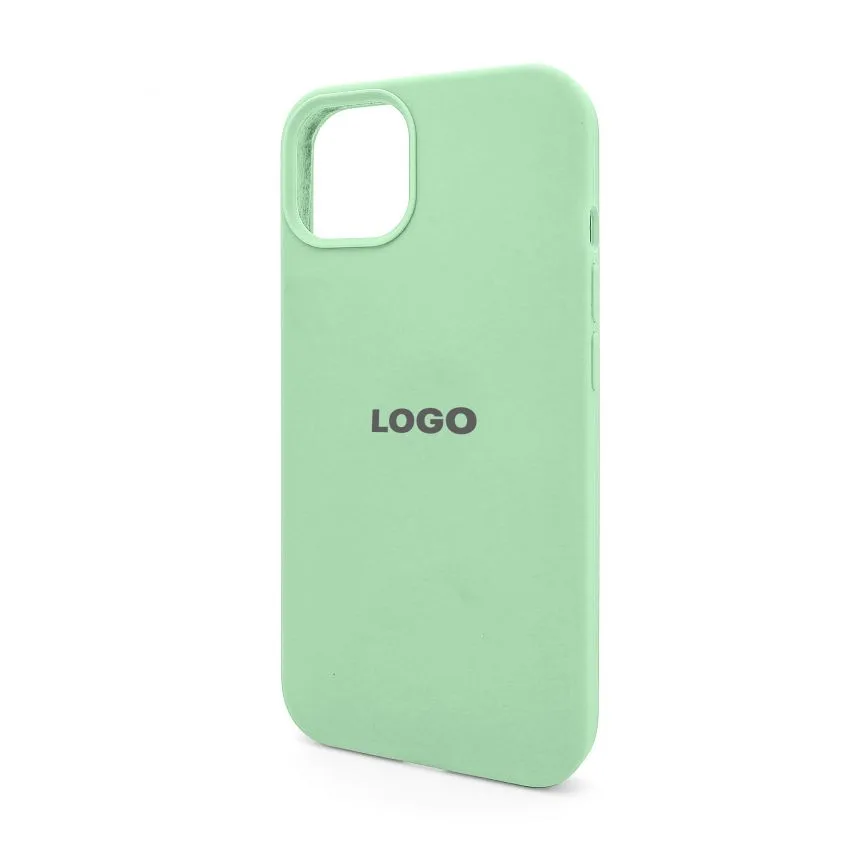 Чохол Silicone Case для Apple iPhone 13 силіконовий зелений
