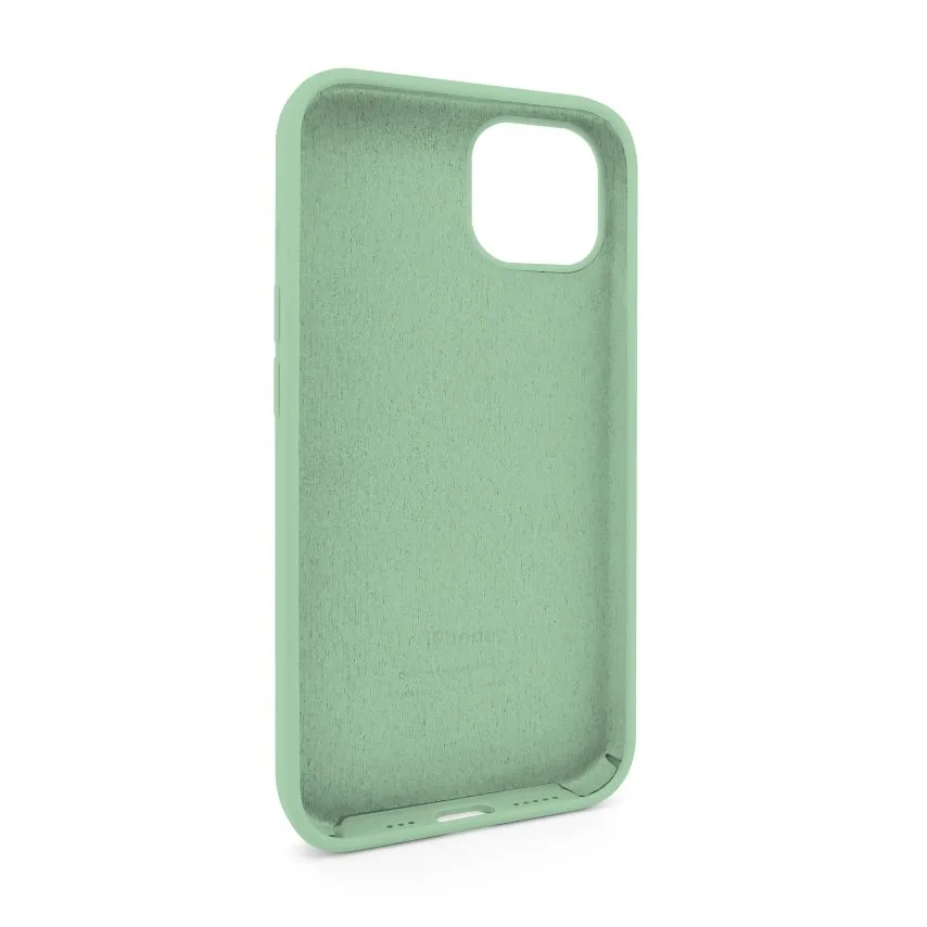 Чохол Silicone Case для Apple iPhone 13 силіконовий зелений