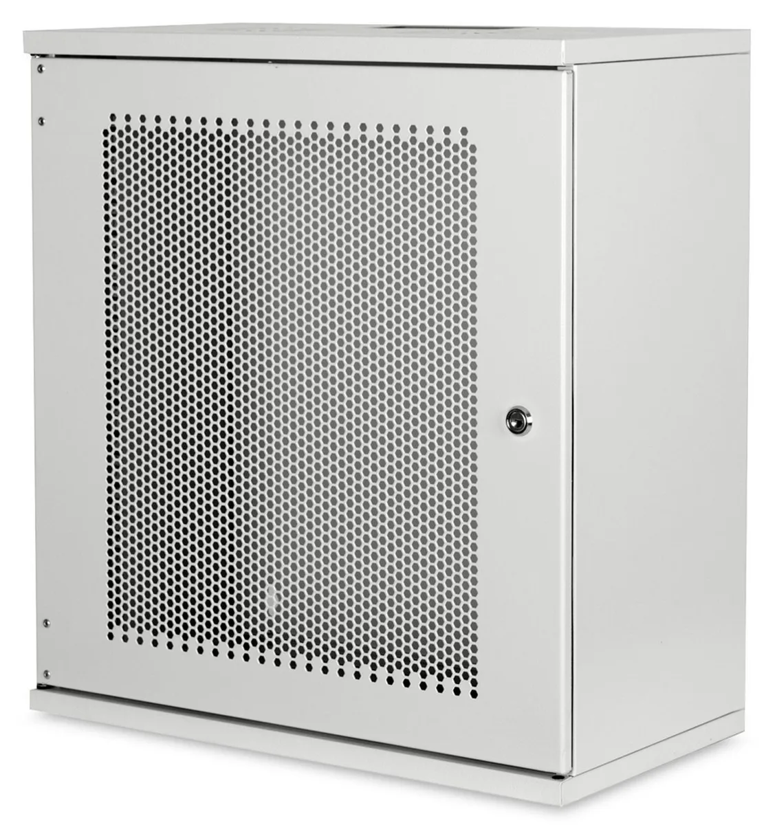 Шафа DIGITUS 19", 12U, SOHO, металеві двері, 540x400 мм, 60кг максимально, сіра